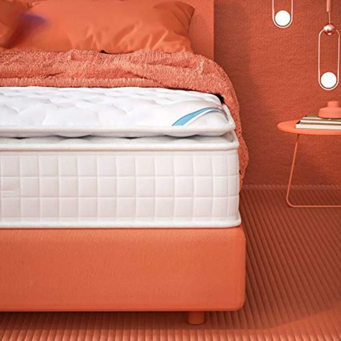 Full King Size Orthopedic Foam Mattress Customized Roll Gel Memory Foam Pocket Spring High Quality Massage Box Spring Mattress