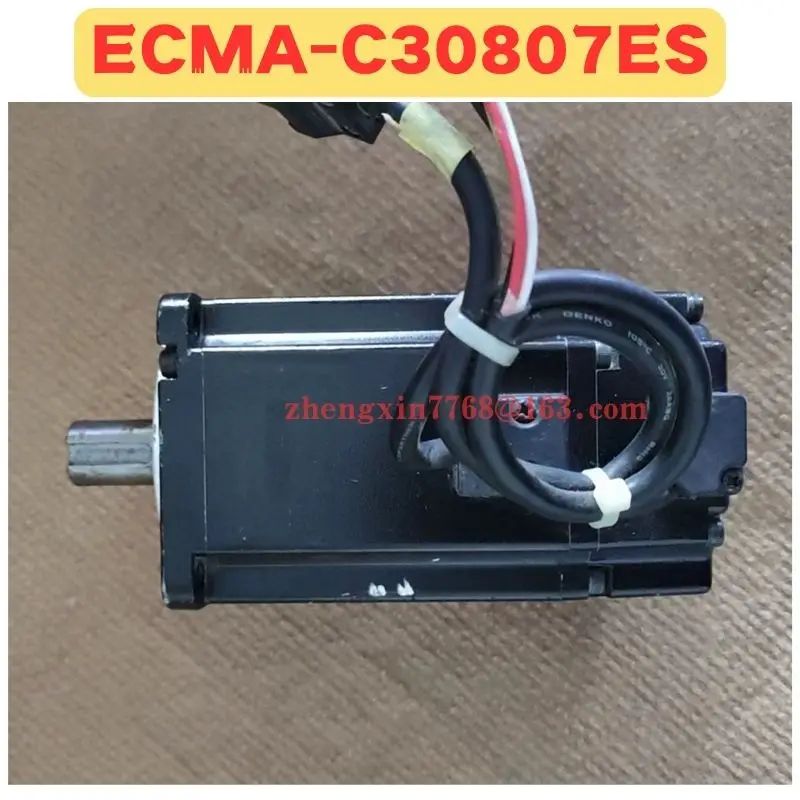 Used Servo Motor ECMA-C30807ES ECMA C30807ES Normal Function Tested OK Fast delivery
