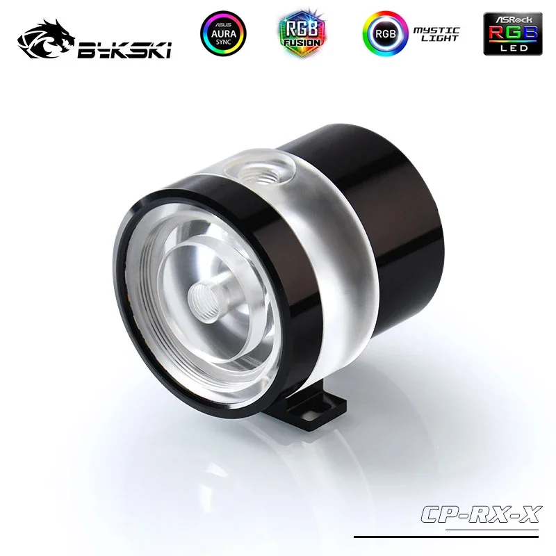 Bykski CP-RX-X DDC Water Pump Flow Lift 4 Meters Maximum Flow 750L/H A-RGB/RGB LED Light PC Water Cooling