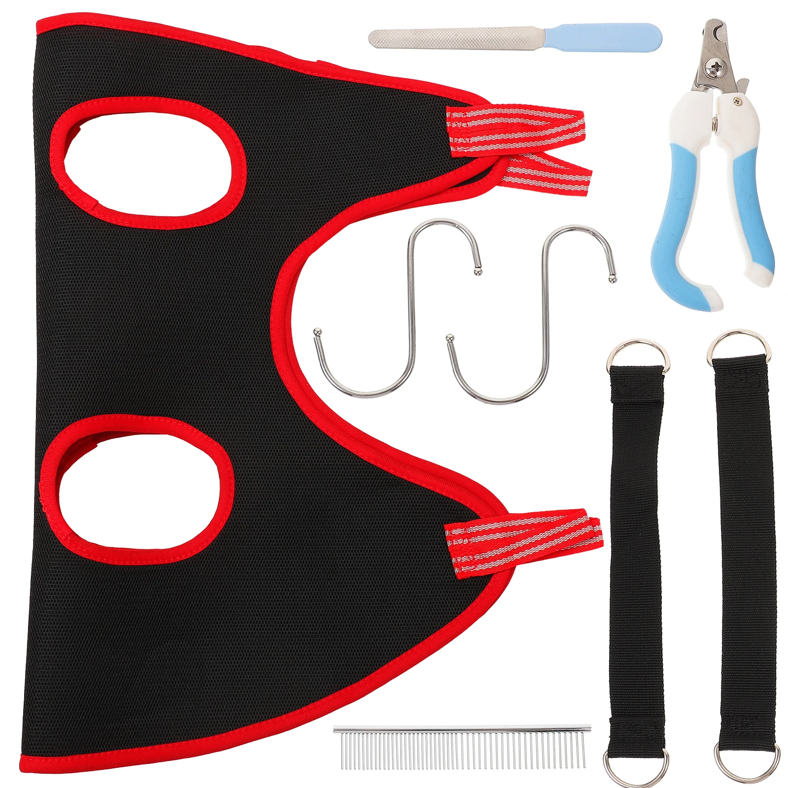 

1Set Pet Cat Dog Grooming Tools Nail Clipper File Hammock Puppy Nail Trimming Restraint Sling Grooming Accessories