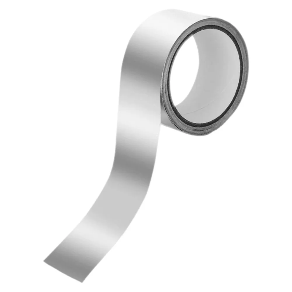 1 Roll Thick Aluminum Foil Tape Silver Excellent Heat Insulation Strong Adhesive for Metal Plastic Glass Surfaces Hvac Systems