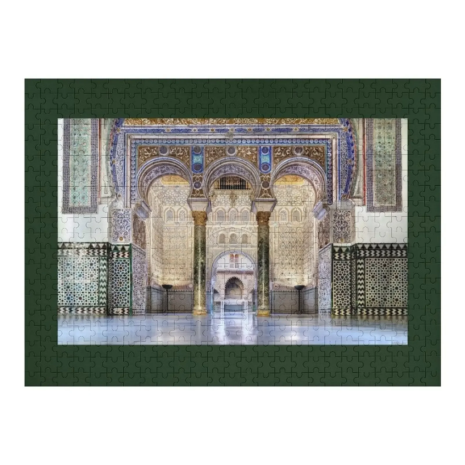 

Seville Alcazar 01 Jigsaw Puzzle Iq Custom Gift Wooden Compositions For Children Puzzle