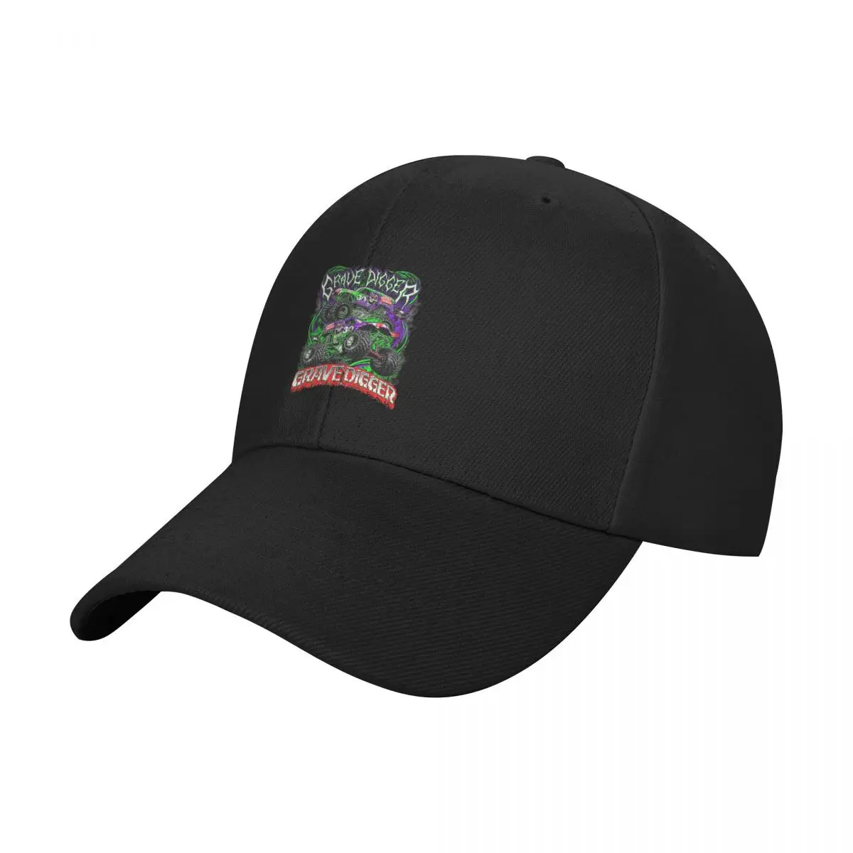 

monster jam grave digger monster truck Art Fans Classic Baseball Cap western Hat New In Hat Mens Caps Women's