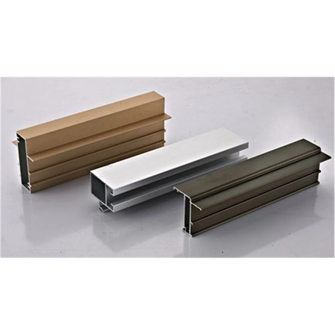 التخصيص مخصص الألومنيوم مقذوف الملف الشخصي لستائر الحائط الستار مع أنودة