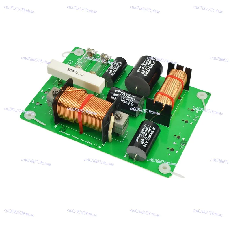 

High Power 2-Way Crossover for Stage Monitors and Studio Speakers – Upgraded Professional Audio Divider