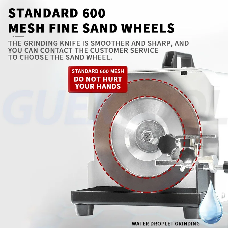 2026 HOT  Electric Knife Sharpening Machine for 220V Power Kitchen Knife Sharpener Wheel Sharpening Stone for Scissors