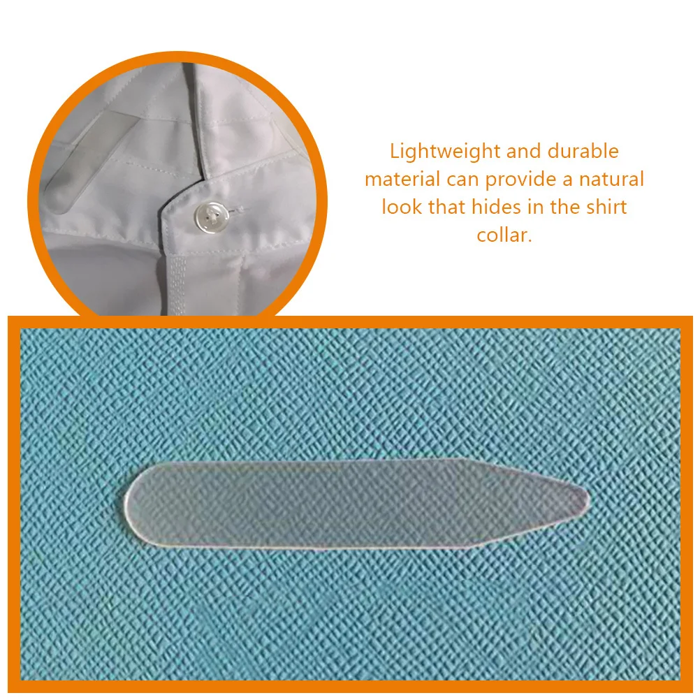 200 шт., опорные вставки для воротника рубашки для мужчин и женщин, классические рубашки, защитные ошейники для домашних животных, легкие, прочные, формальные, повседневные