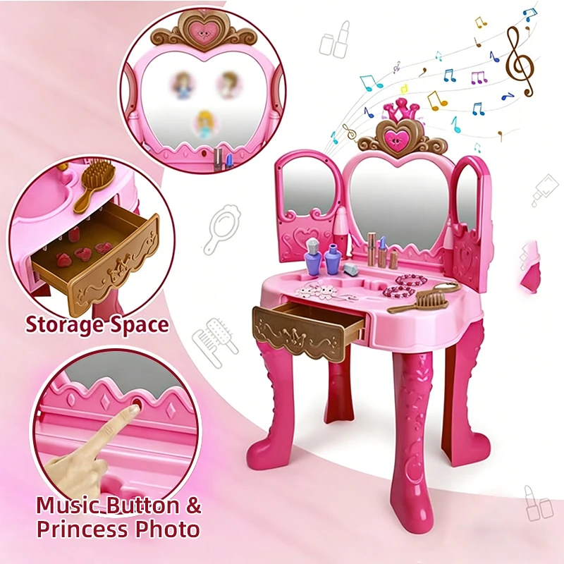 Игровой набор для девочек: Кос – обзор и цена Beauty Makeup Set For Kids