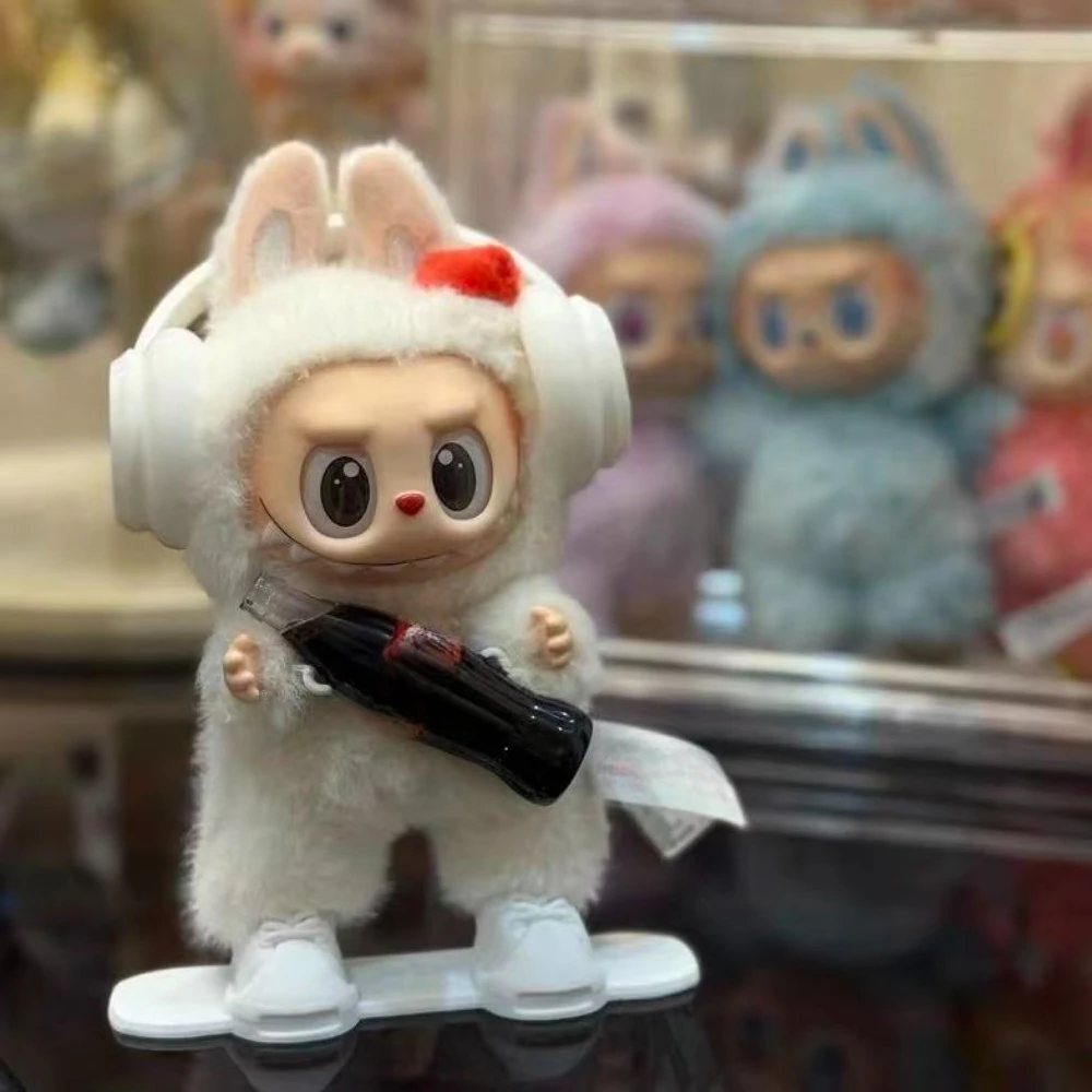 Zestaw narciarski dla Labubu 3.0, fajny strój narciarski dla lalek 15/17 cm, zimowe akcesoria do narciarstwa i snowboardu, rekwizyty do ekspozycji.