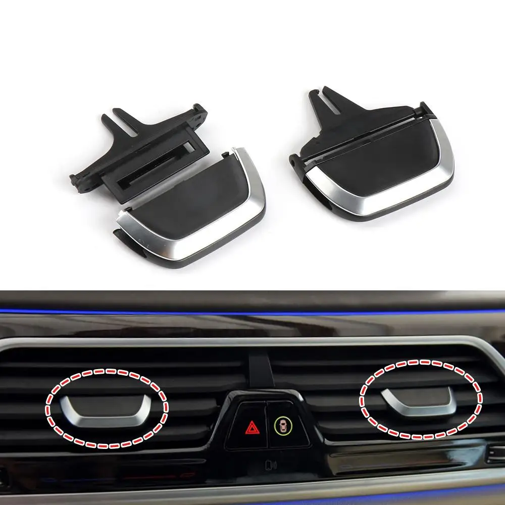 Front Rear AC Air Vent Grille Slider Tab Clip Repair Kit Replacement For BMW 7 Series G11 G12 730Li 740Li 750Li M760Li 2016-2020