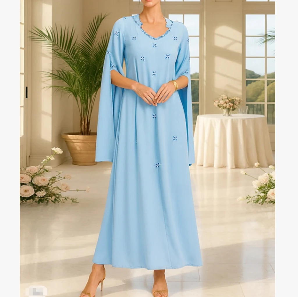 

Customized New In Elegant Long Beads Mother of the Bride Dresses Ankle-Length A-Line Wedding Guest Party Groom Dress 2026