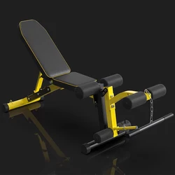 Multifunctional dumbbell bench, fitness chair, bench press equipment, bird training bench, leg training equipment