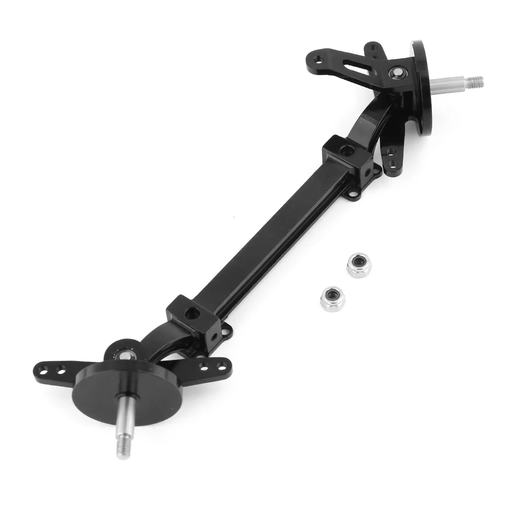 1 PCS DIY Modified Parts Metal Non-power Steering Front Axle for 1/14 Tamiya RC Truck Trailer Scania 770S R620 Actros Volvo MAN