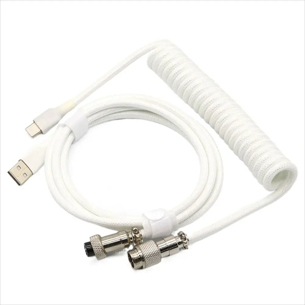 Meter Gaming Keyboard Braided Thread Mechanical Keyboard Wire Mechanical Keyboard Cable Type C Usb Cable Keyboard Coiled Cable