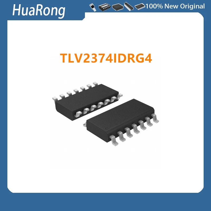 5Pcs/Lot TLV2374IDRG4 TLV2374IDRG TLV23741DRG4 TLV2374I 2374I 23741 SOP-14