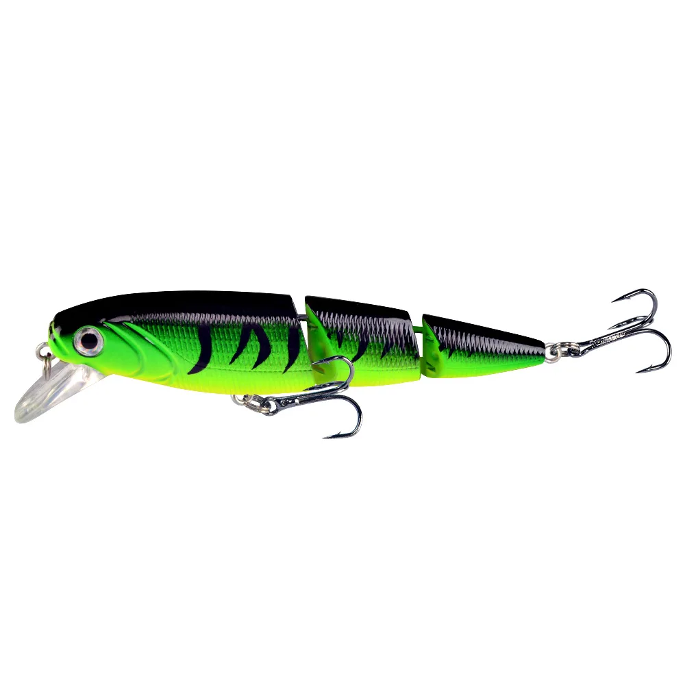 Chubby Swimmer Multi-Section Rigid Fishing Bait Bionic Lures Minnow Chubby Fishing Bait For Bass Fishing Tackle Fishing Lures