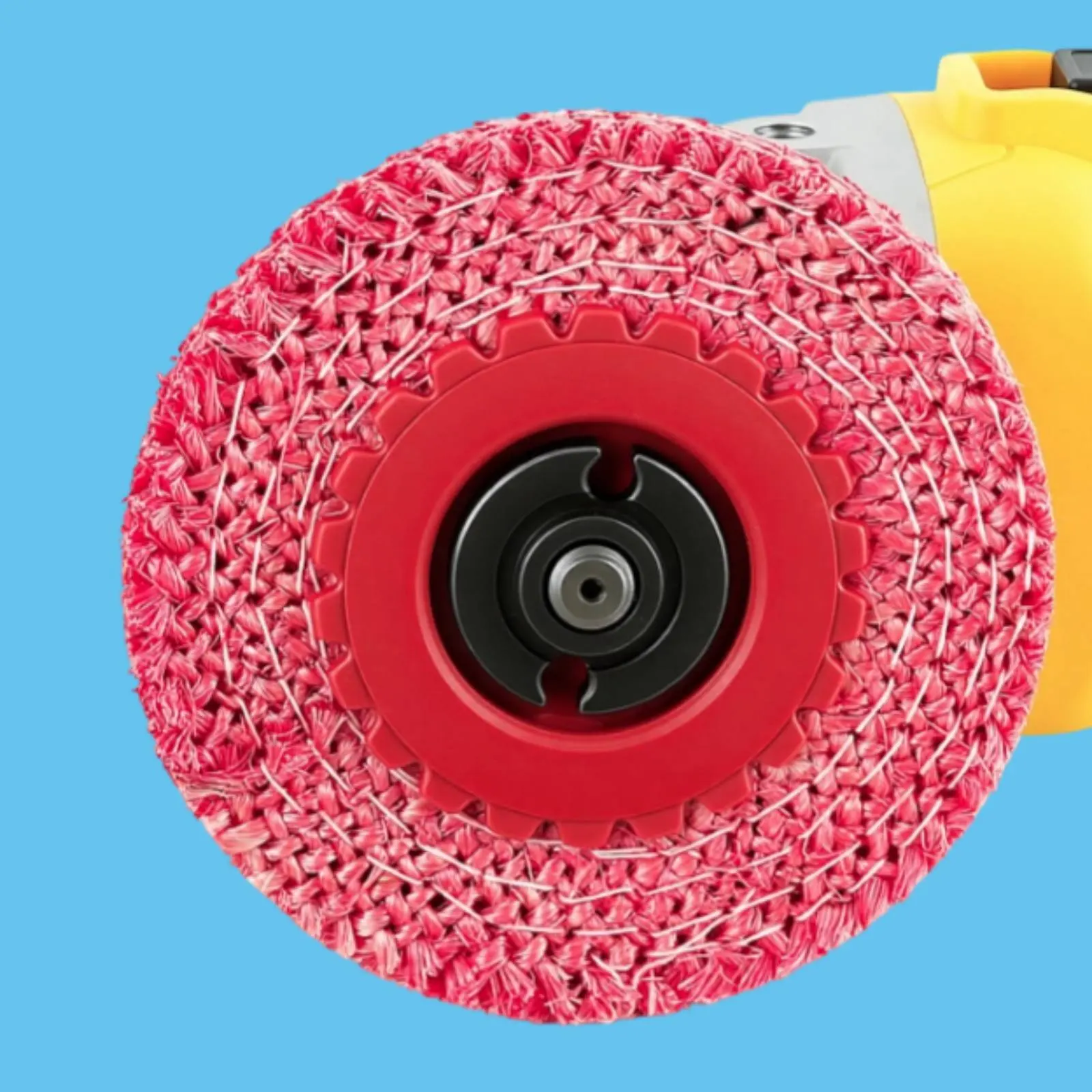 

Red Polishing Wheel Wear Resistant Angle Grinder Polishing Wheel Angle Grinder Disc Anti-Fray Shop Accessory for Workshop