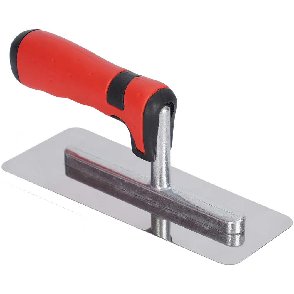 Silver Stainless Steel Spatula Tool Art Paint Scraper For Wall Plastering Smoothing Renovation Hand Trowel