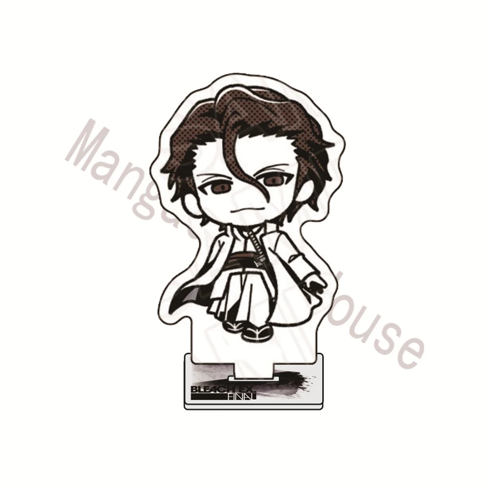 10cm Anime Bleach Acrylic Stand Figure Desktop Decoration Collectible Ornament Cartoon Character Model Gift for Fans Keychain view 6