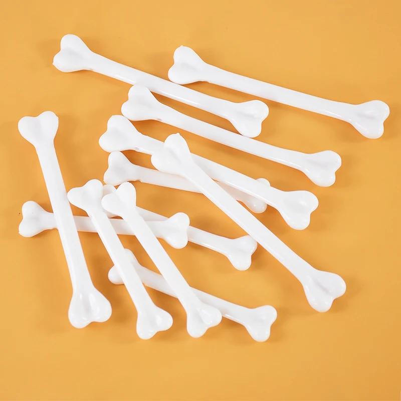 12 قطعة محاكاة الهالوين العظام البلاستيكية تأثيري الدعامة نموذج واقعي اللعب منزل مسكون الرعب الديكورات المنزل مجوهرات الحفلات العرض