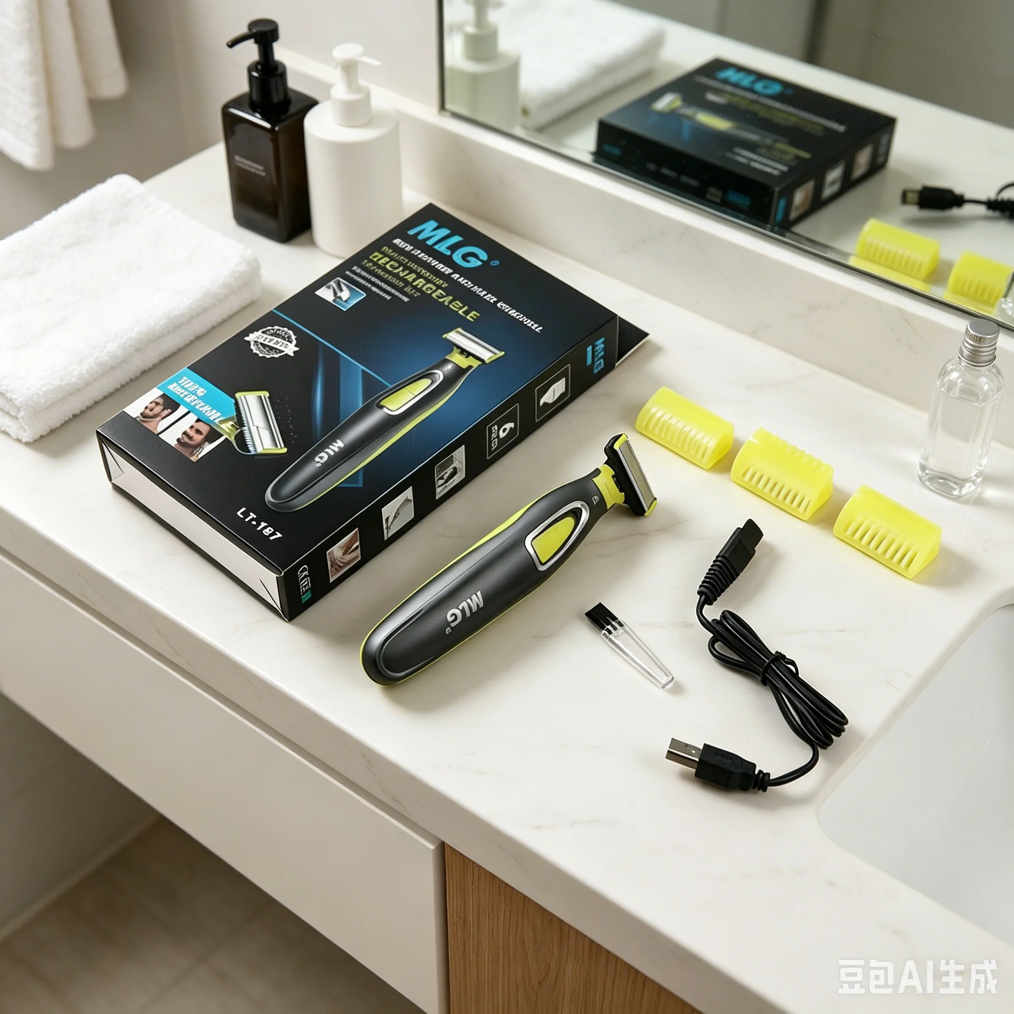 Men'S Grooming Hair And Body Wash - MLG High Quality Customized Electric Shaver