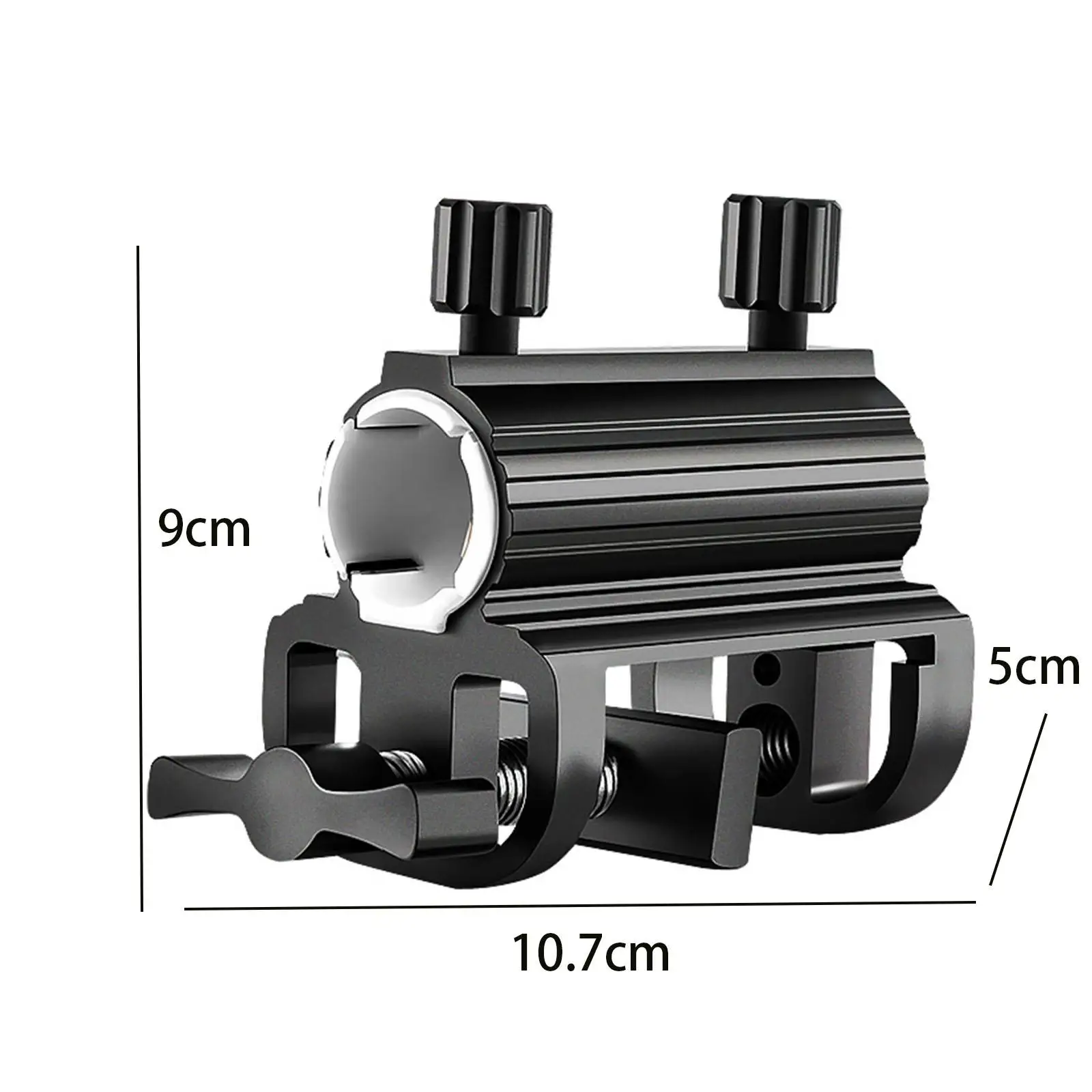 Parasol Decking Holding Bracket Detachable Rod Rack Adjustable Umbrella Clamp