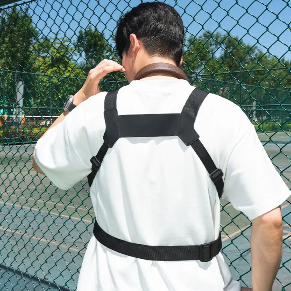 Portable Adjustable Running Vest Backpacks Nylon Lightweight Sports Chest Pack Large Capacity Waterproof Camping Bum Bags Travel