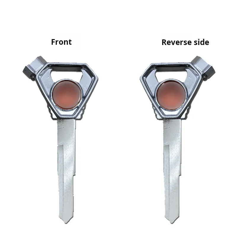Yamaha Motorfiets Sleutel, Geschikt Voor: Yamaha Qiaoge Xinfuxi As125 Xunying Saiying Motorfiets Sleutel Embryo. (Inclusief Magneet)