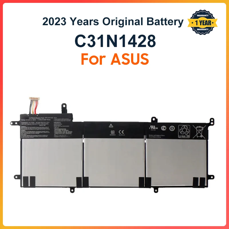 

C31N1428 Аккумулятор для ноутбука ASUS Zenbook UX305L UX305LA UX305UA C31N1428 3ICP5/91/91 11,31 V 56WH