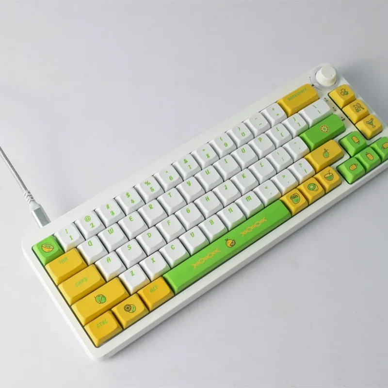 AFLION Custom Ecuador Rgb 96 Key White Teclado Mechanical Keyboard Combo Hot Swap Diy