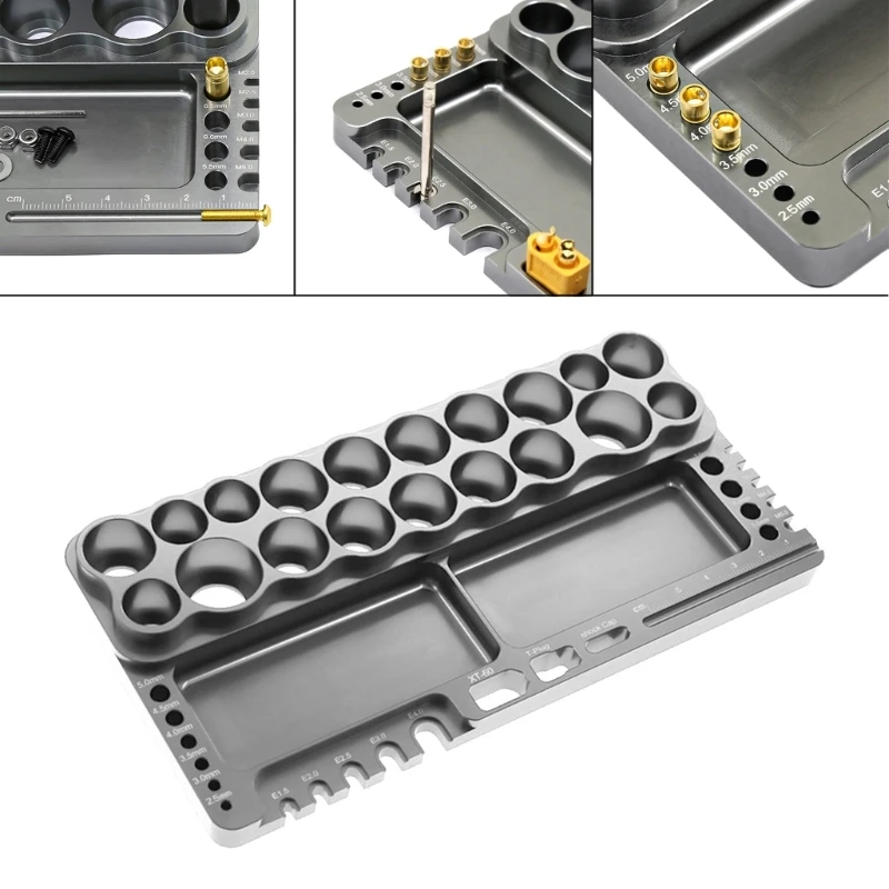 Sturdy Metal Tool Set with Socket Model Tool Rack for Professional Technicians