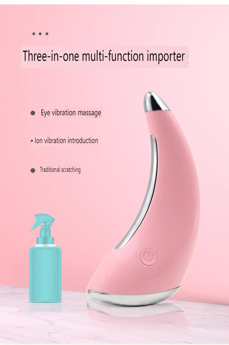 Electric Facial Beauty Device, Eye Massage, Facial Gua Sha, Create V-face, Lift, Improve A Variety of Skin Problems USB ML-059