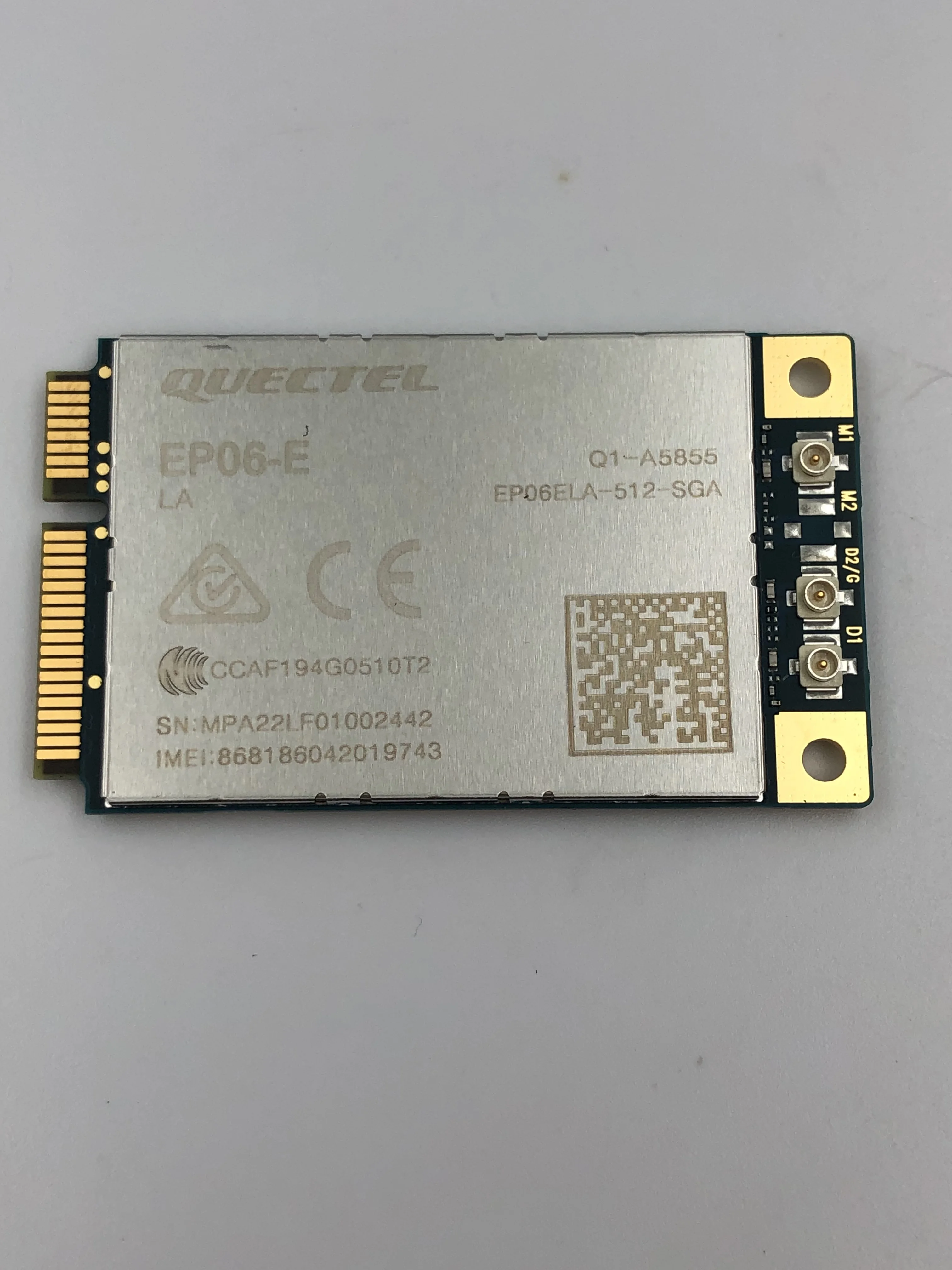 В наличии оригинальный модуль Quectel EP06-E EP06 LTE Advanced Cat6 Mini Pcie faster EC25-E EG25-G EC25-EU EC25-EUX EC25-EC