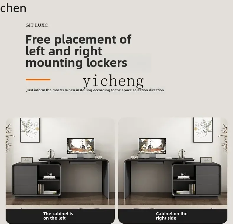 ZMLModern Simple Paint Corner Rotating Computer Table Small Apartment Bedroom Study Home Retractable Desk