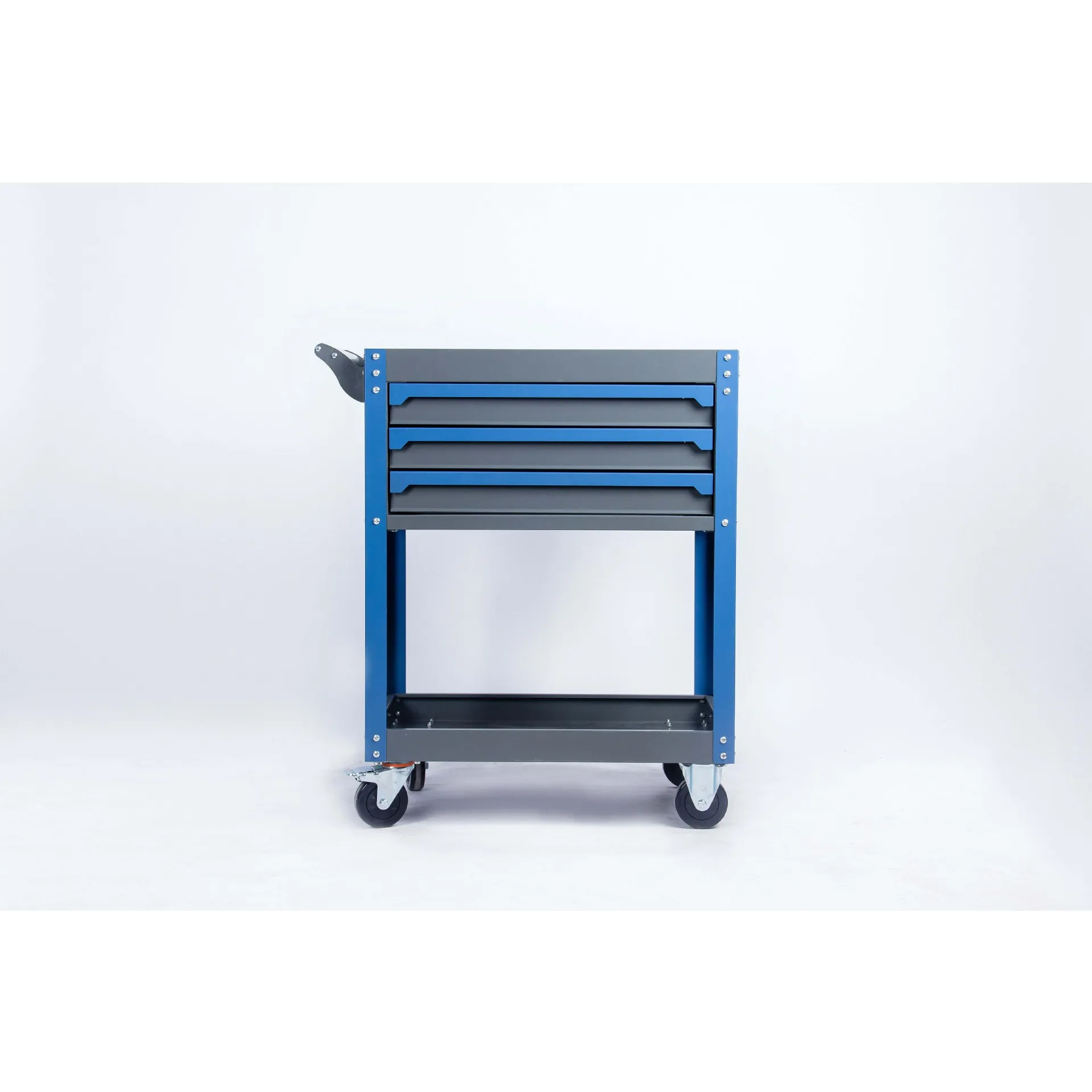 Hardware Parts Cart, Three-layer Push Tool Cart, Folding Type