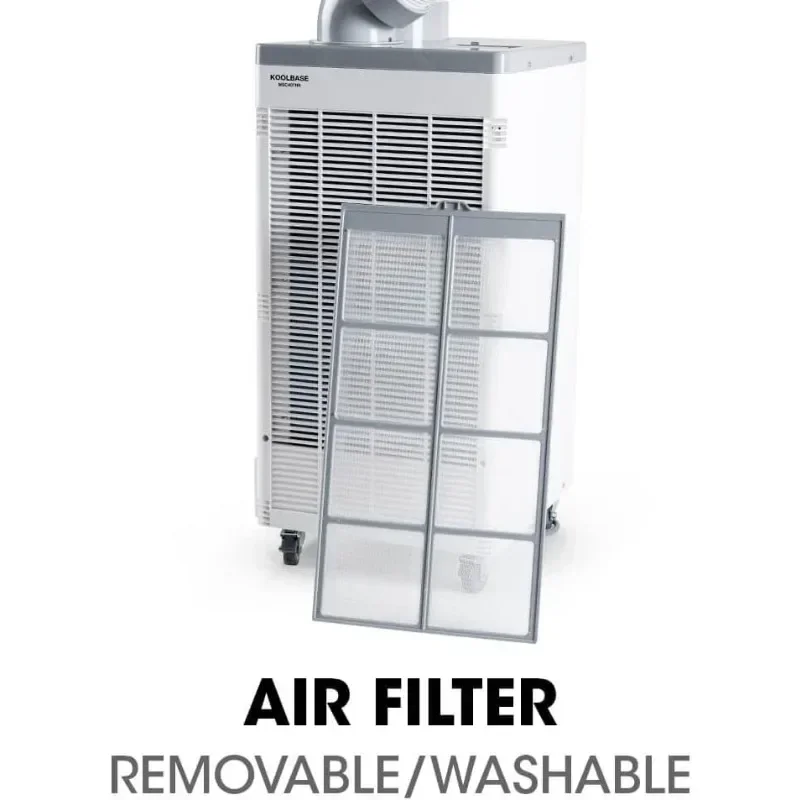 KoolBase MSC407NE Indoor Outdoor Mobile Spot Cooler, Portable Air Conditioner, 8,500BTU, R410A Refrigerant Household Appliances