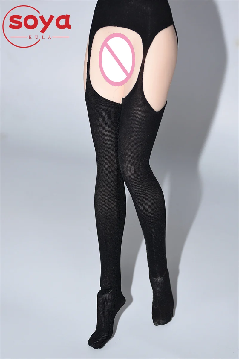 1/6 Scale Tight Suspender Pantyhose Leggings Stockings Clothes Model Fit 12" TBL PH Female Soldier Action Figure Body