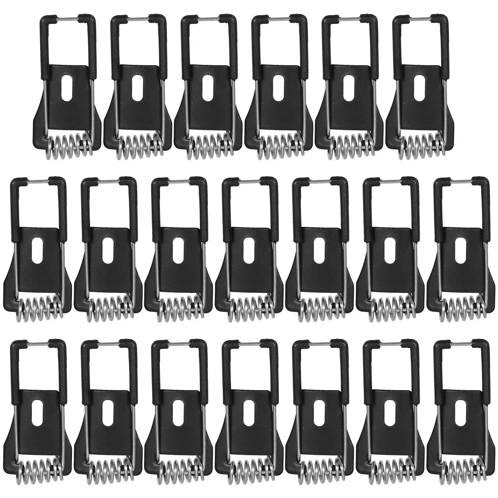 

20 Pcs Spring Lighting Accessories Clips Fixture Cold Rolled Sheet Spring Clips For Downlight Uniform Force Elegant