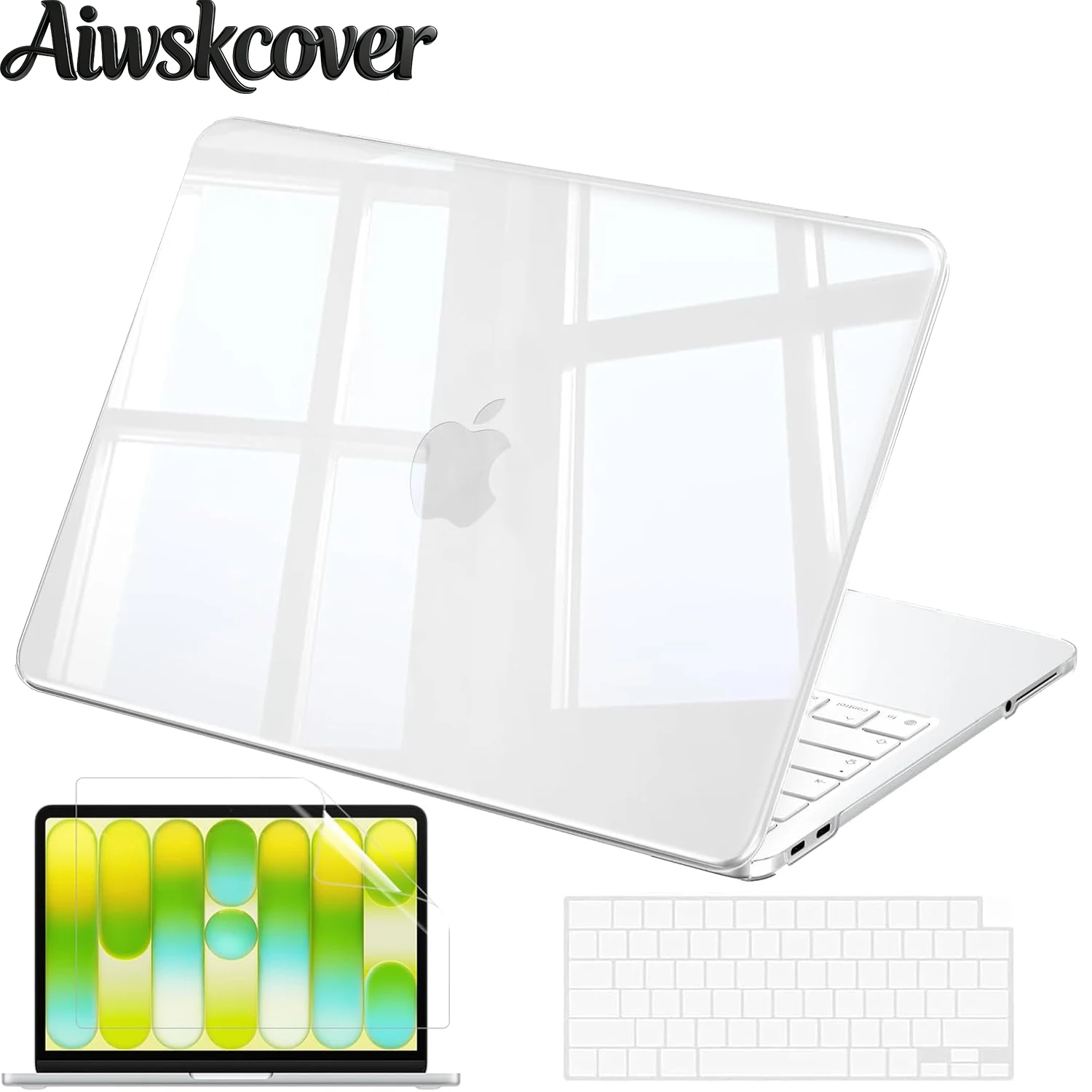 Compatible With MacBook Neo Case 13 inch 2026 Release, Ultra-Thin Plastic Hard Shell Laptop Case+Screen Protector+Keyboard Cover