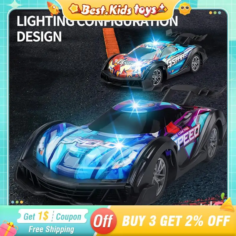 

JJRC Q170 2.4G RC Drift High-speed Car Colorful Lighting 4CH Competition With Multiple Remote Control Vehicles Kids Toys Gifts