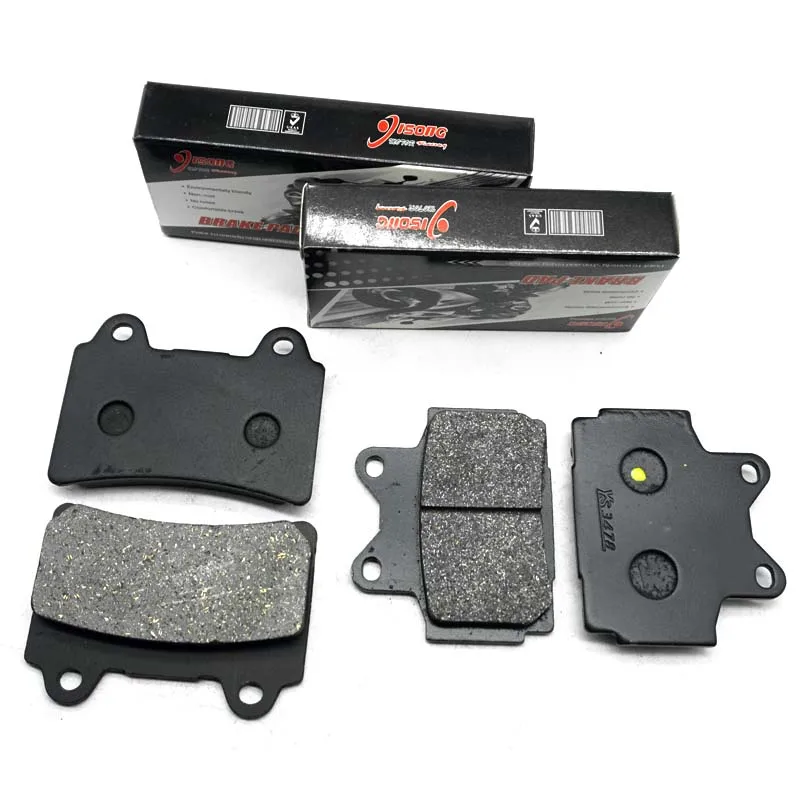 

For YAMAHA SRX400 SRX-4 1985 1986 1987 1988 1989 SRX600 SRX-6 1990 SRX 400 600 Motorcycle Front Rear Brake Disc Pads Kits Set