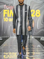 2024 Birthday gift for father Stylish African Wear for Men - Fashionable Dashiki Outfits and Pants with Intricate Designs