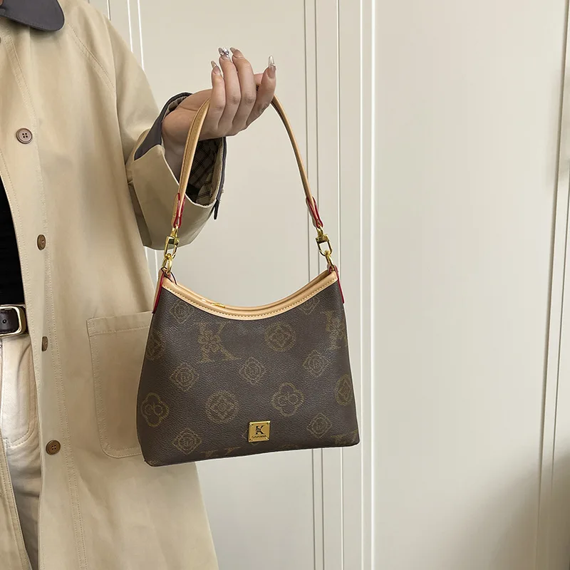 

Минималистичная сумка через плечо 2025 года, универсальная женская сумка-тоут, компактная сумка через плечо, простая сумка «день-ночь», легкая сумка-слинг