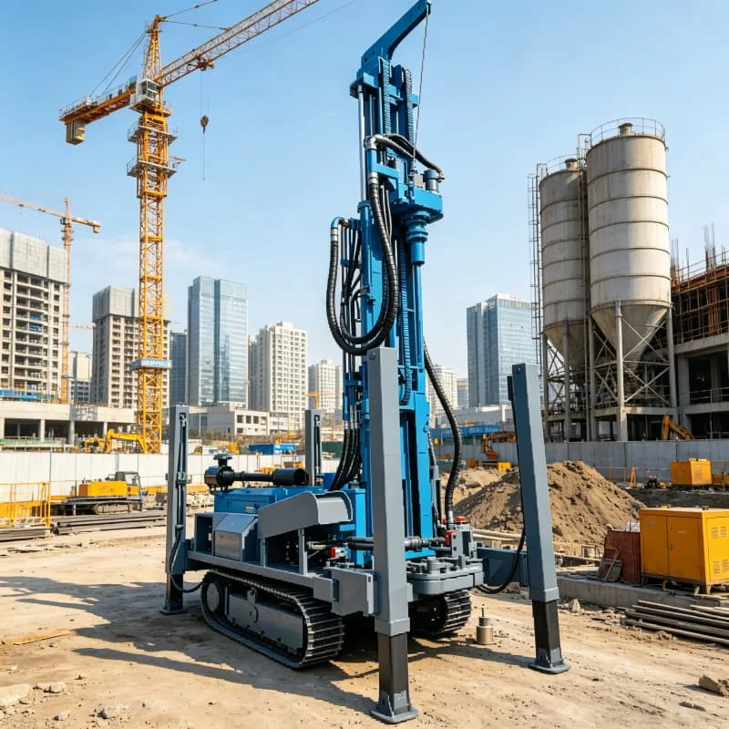 Crawler Mounted Rotary Drilling Rig Water Well Drill Machine Bore Hole Borehole Drilling Machine High Quality Customized