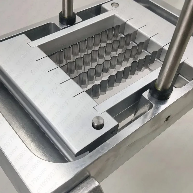 Wolf Tooth Corrugated Potato Slicing Machine, Wave Knife Cutting Wolf Tooth Potato Chips Fancy Potato