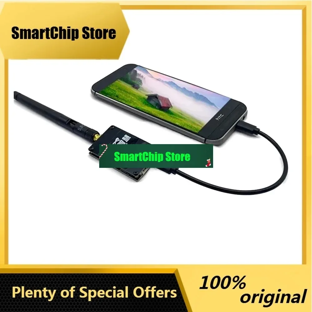 SmCpEWRF OTG Receiver 5.8GHz 56CH 720*480/30Fps FPV Receiver For Smart Android Mobile Transmitter UVC Video Capture Card FPV Dro