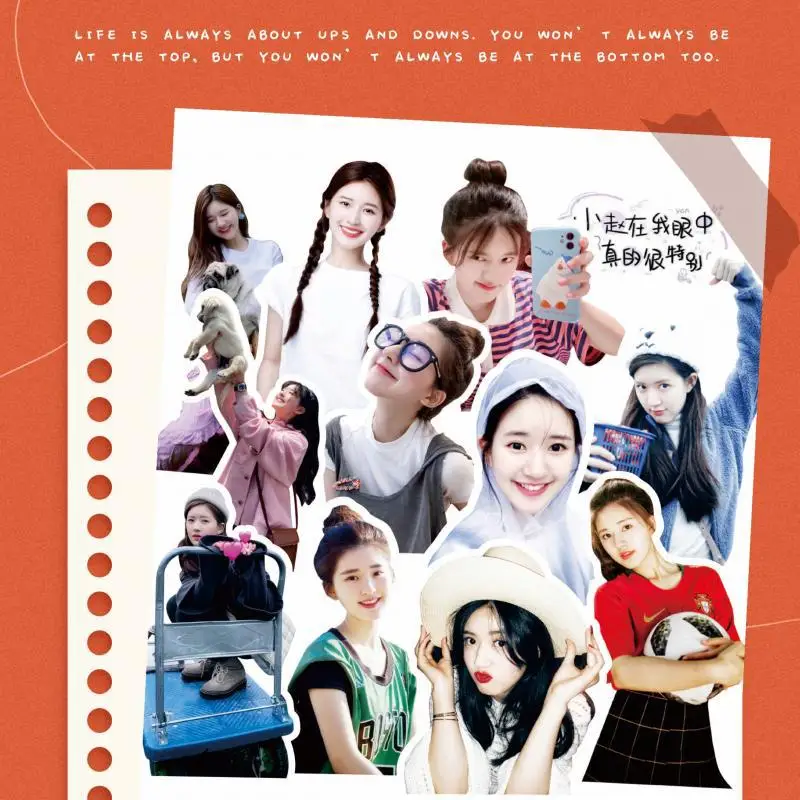 Zhao Lusi  Cute DIY Decorative Hand Account Stickers