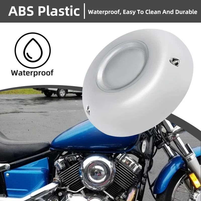 

Air Cleaner Intake Case Cover Motorcycle Air Filter Cap Accessories Chrome For Yamaha V-Star 400 650 XVS650 DragStar 400 650
