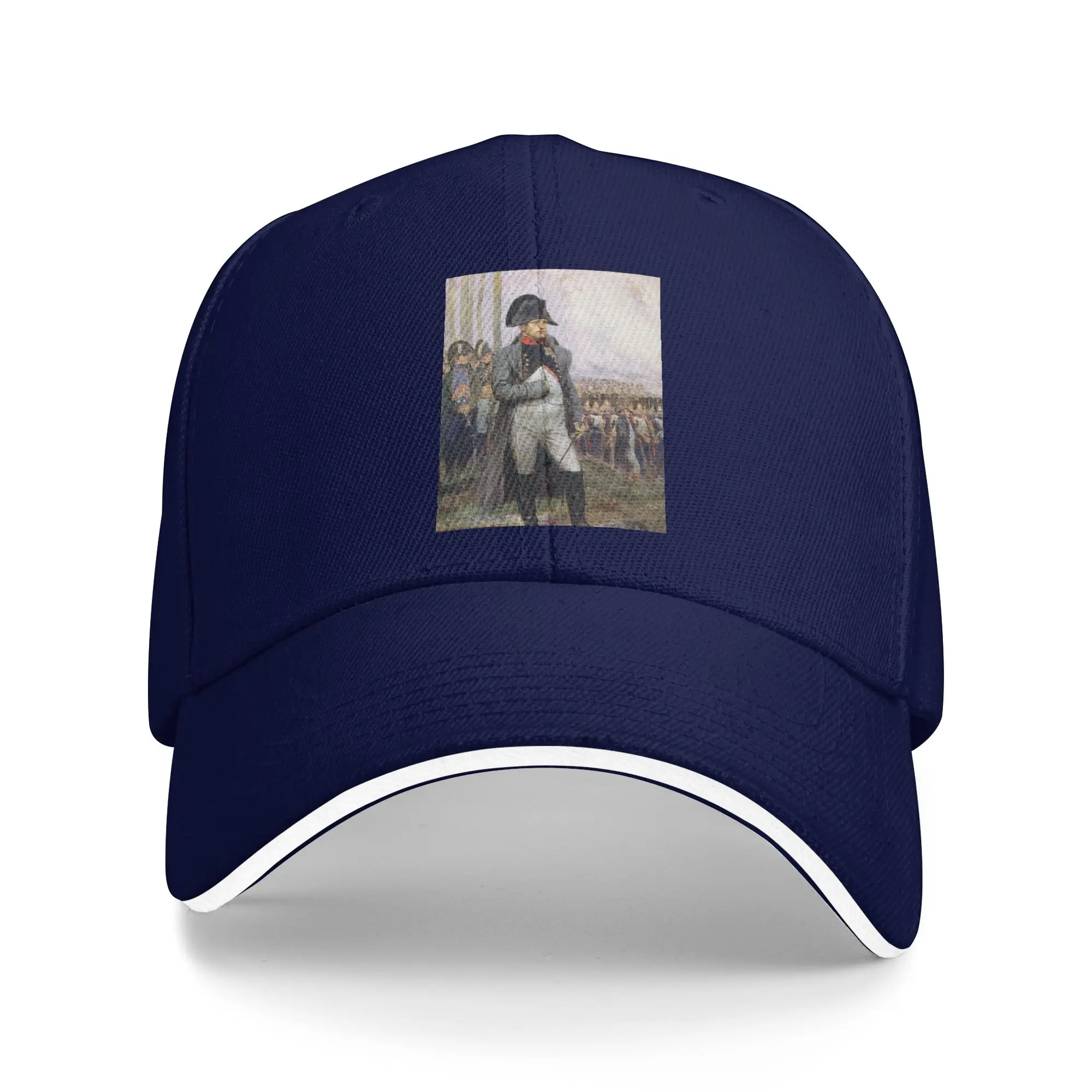 Hot Sale Napoleon Represented In His Colonel Baseball Cap  Sweat Wicking Summer Woman Hat  Dog Walking Summer Woman Hat