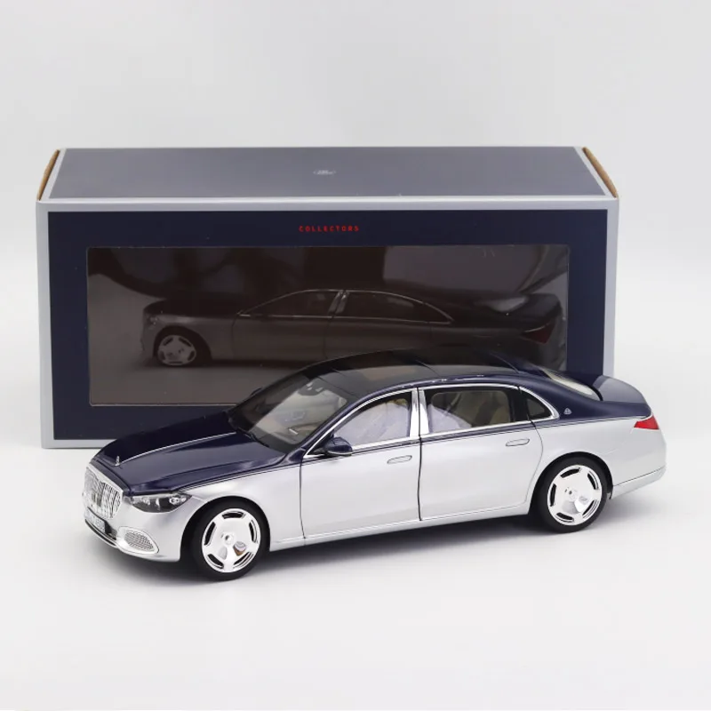 1:18 Maybach S680 S-Class Die-cast Alloy Model Car Metal Toy Vehicles Simulation Collection Boy Gifts New Box